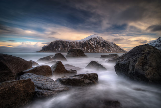 Fotomurales vinilos paredes islas lofoten noruega